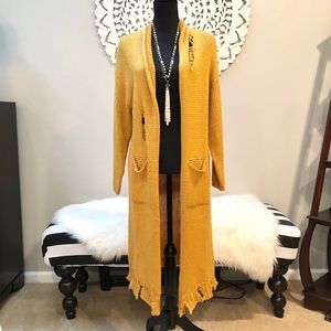Trendy Long Duster🌻NWOT🌻